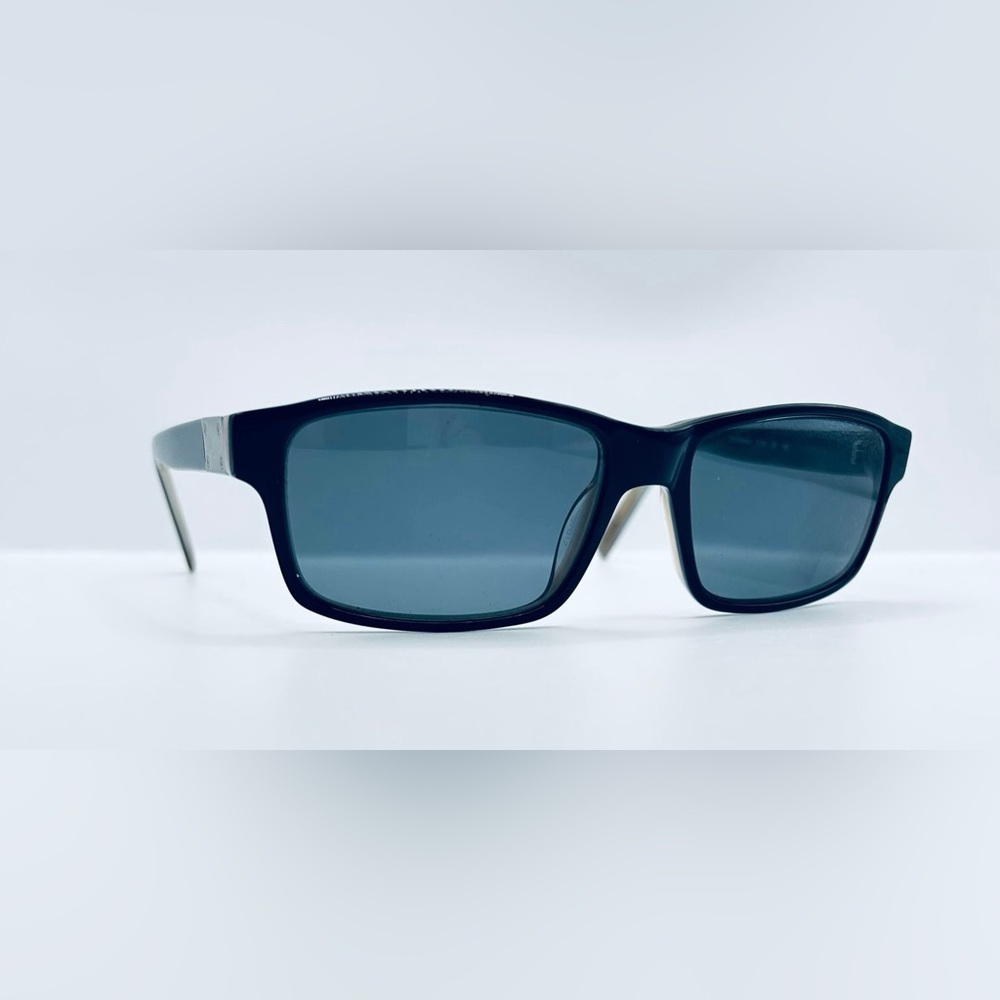 Randy Jackson Black Gray Oval Sunglasses Frames Only